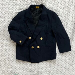 Boys 3t custom navy blazer